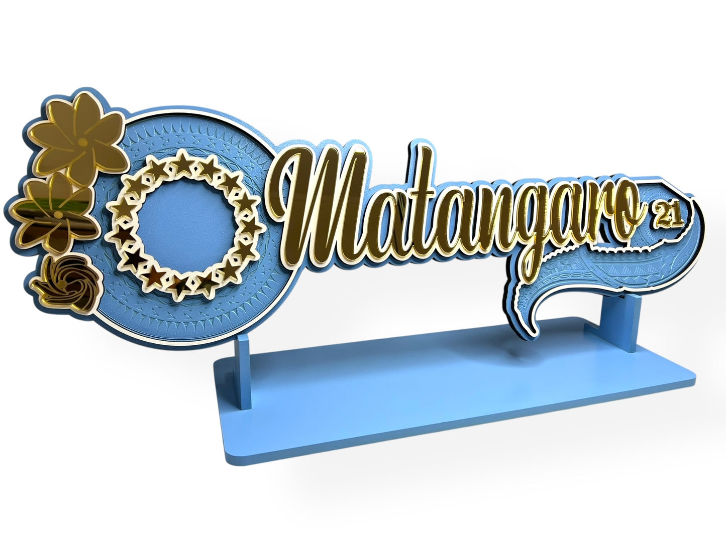 A042 - floral/15 stars