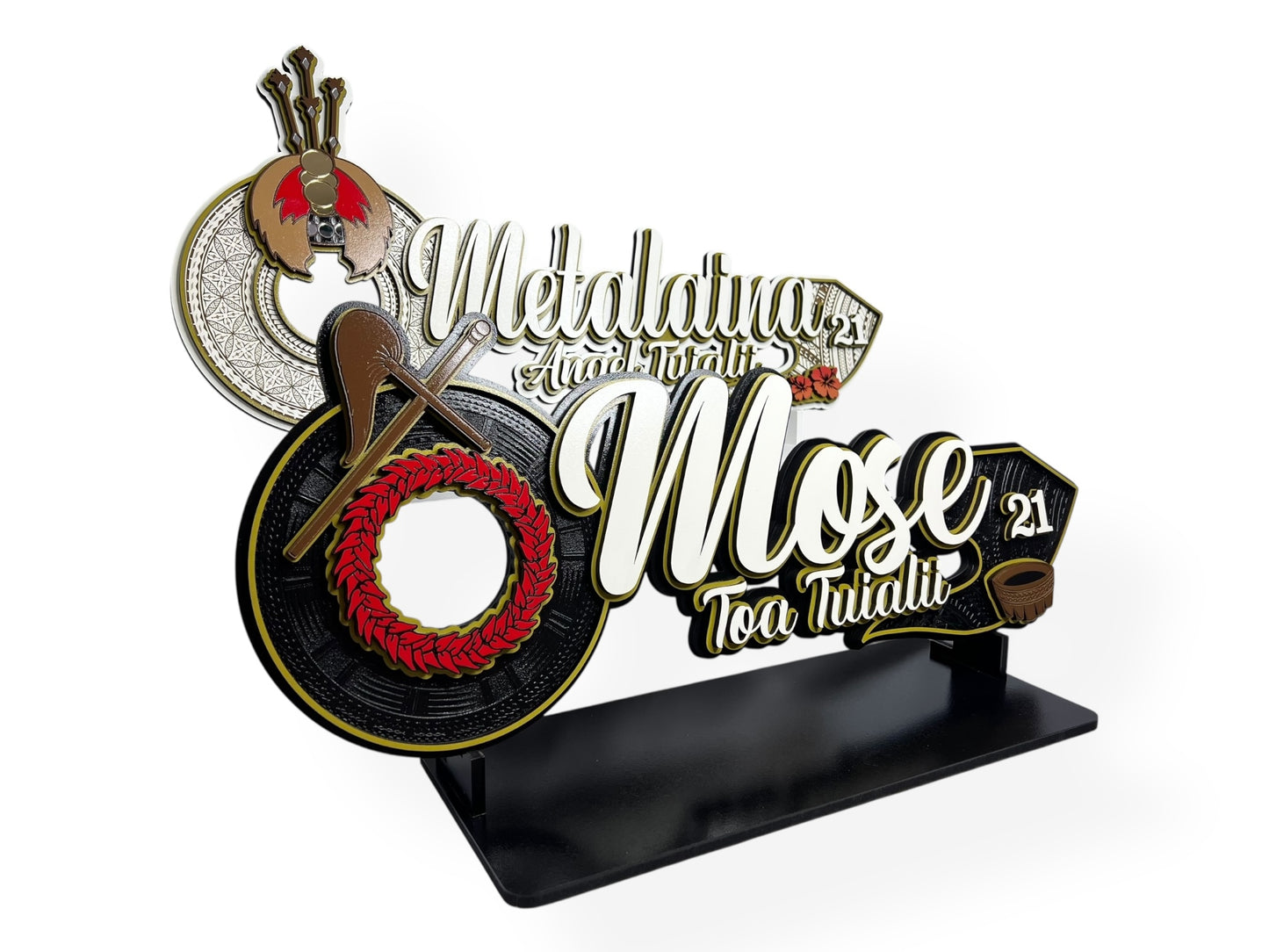 A046 - Samoan theme/ twin keys