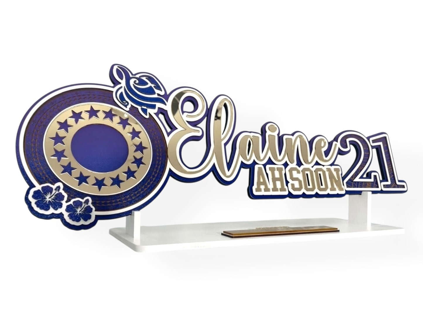 A002 - Turtle/flowers/15 stars