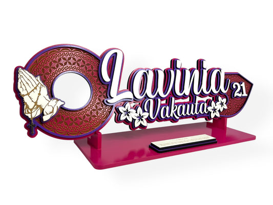 A051 - flowers/prayer hands