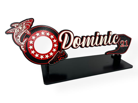 A004 - Shark/15 stars/shoe