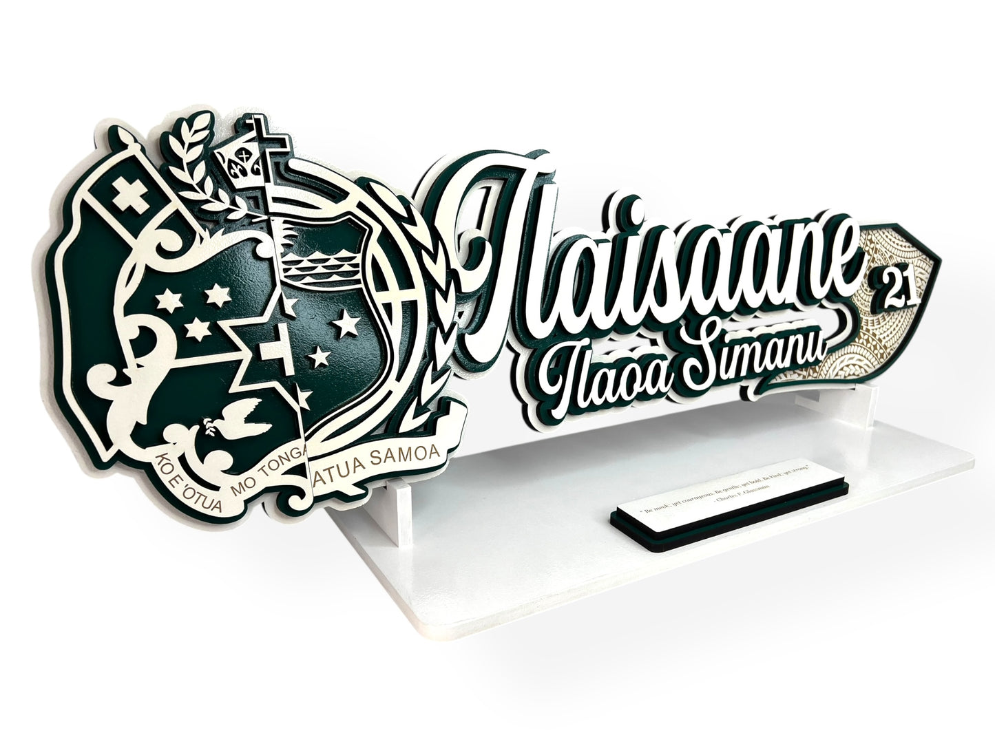 A063 - Samoan/Tongan shield