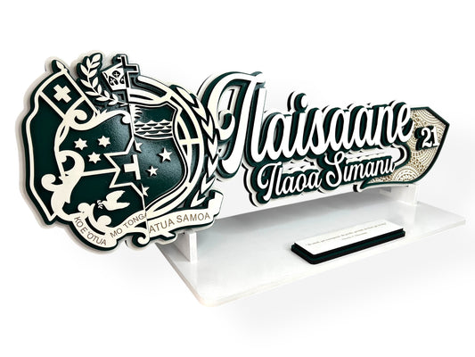 A063 - Samoan/Tongan shield