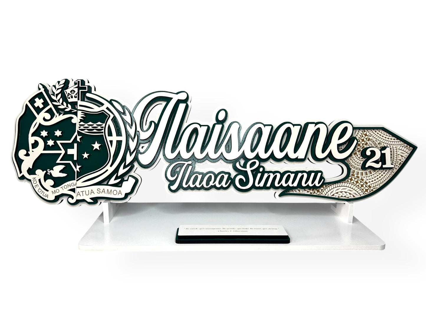 A063 - Samoan/Tongan shield