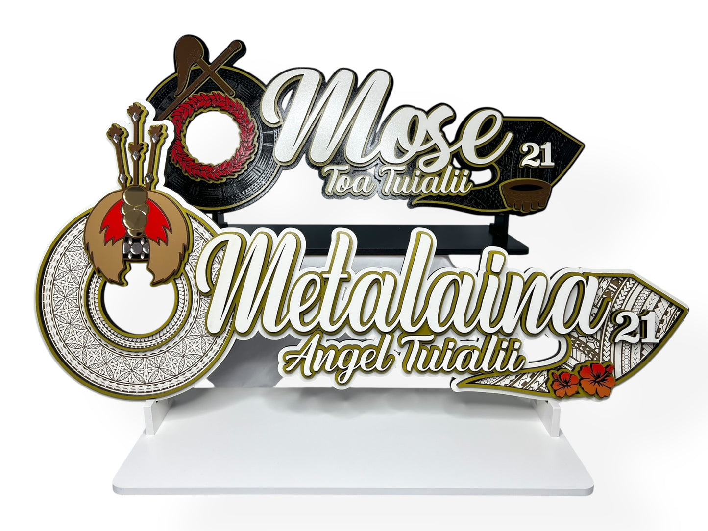 A046 - Samoan theme/ twin keys